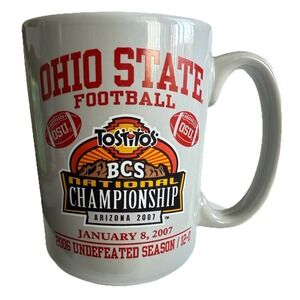 2006 Ohio State Mug OSU Buckeyes Big Ten Champions Perfect Season Coffee Cup *!*